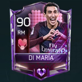 Ángel Di María 90 OVR Fifa Mobile 18 Heartbreakers Player
