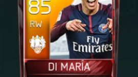 Ángel Di María 85 OVR Fifa Mobile TOTW Player