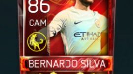 Bernardo Silva 86 OVR Fifa Mobile 18 Lunar New Year Player