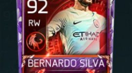 Bernardo Silva 92 OVR Fifa Mobile 18 Lunar New Year Player