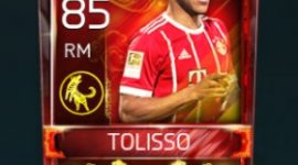 Corentin Tolisso 85 OVR Fifa Mobile 18 Lunar New Year Player