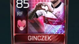 Daniel Ginczek 85 OVR Fifa Mobile 18 Heartbreakers Player