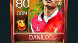 Danilo 80 OVR Fifa Mobile 18 Carniball Player