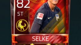 Davie Selke 82 OVR Fifa Mobile 18 Lunar New Year Player