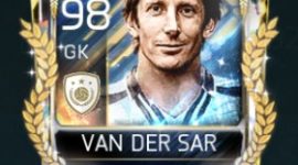 Edwin van der Sar 98 OVR Fifa Mobile 18 Prime Icons Player