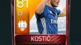 Filip Kostić 81 OVR Fifa Mobile TOTW Player