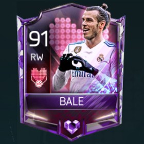 Gareth Bale 91 OVR Fifa Mobile 18 Heartbreakers Player