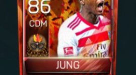 Gideon Jung 86 OVR Fifa Mobile 18 Carniball Player