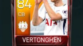 Jan Vertonghen 84 OVR Fifa Mobile 18 TOTW February 2018 Week 2 Player