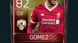 Joe Gomez CB 82 OVR Fifa Mobile Matchups Player