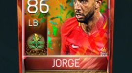 Jorge 86 OVR Fifa Mobile 18 Carniball Player