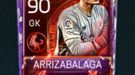 Kepa Arrizabalaga 90 OVR Fifa Mobile 18 Lunar New Year Player
