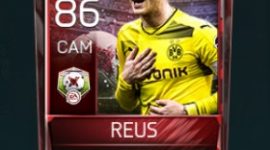 Marco Reus CAM 86 OVR Fifa Mobile 18 Matchups Player