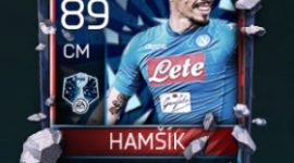 Marek Hamšík 89 OVR Fifa Mobile 18 Record Breaker Player