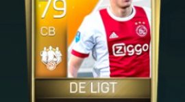Matthijs de Ligt 79 OVR Fifa Mobile 18 TOTW February 2018 Week 3 Player