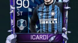 Mauro Icardi 90 OVR Fifa Mobile 18 Record Breaker Player