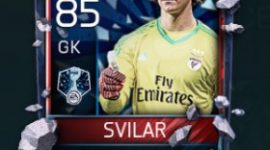Mile Svilar 85 OVR Fifa Mobile 18 Record Breaker Player