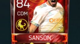 Morgan Sanson 84 OVR Fifa Mobile 18 Lunar New Year Player