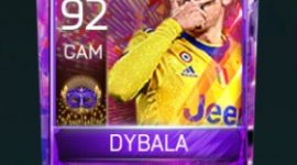 Paulo Dybala 92 OVR Fifa Mobile 18 Carniball Player
