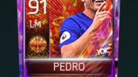 Pedro 91 OVR Fifa Mobile 18 Carniball Player