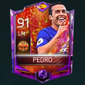 Pedro 91 OVR Fifa Mobile 18 Carniball Player