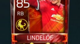 Victor Lindelöf 85 OVR Fifa Mobile 18 Lunar New Year Player