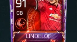 Victor Lindelöf 91 OVR Fifa Mobile 18 Lunar New Year Player