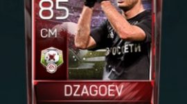 Alan Dzagoev 85 OVR Fifa Mobile 18 Matchups Player