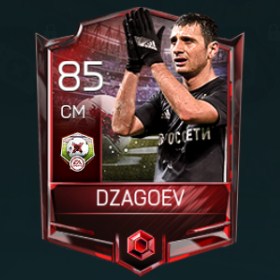 Alan Dzagoev 85 OVR Fifa Mobile 18 Matchups Player