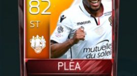 Alassane Pléa 82 OVR Fifa Mobile 18 TOTW March 2018 Week 2 Player