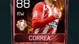 Ángel Correa 88 OVR Fifa Mobile 18 Man of The Match Player