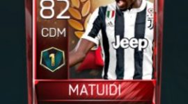 Blaise Matuidi 82 OVR Fifa Mobile 18 VS Attack Player