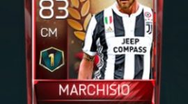 Claudio Marchisio 83 OVR Fifa Mobile 18 VS Attack Player