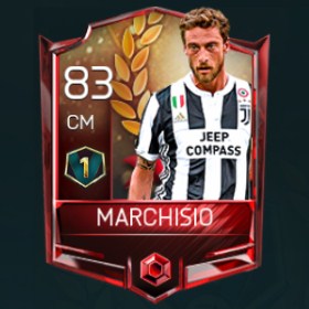 Claudio Marchisio 83 OVR Fifa Mobile 18 VS Attack Player