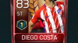 Diego Costa 83 OVR Fifa Mobile 18 VS Attack Player