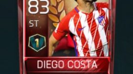 Diego Costa 83 OVR Fifa Mobile 18 VS Attack Player