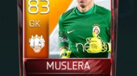 Fernando Muslera 83 OVR Fifa Mobile 18 TOTW March 2018 Week 3 Player