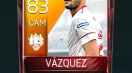 Franco Vázquez 83 OVR Fifa Mobile 18 TOTW March 2018 Week 1 Player