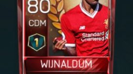 Georginio Wijnaldum 80 OVR Fifa Mobile 18 VS Attack Player