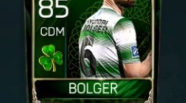 Greg Bolger 85 OVR Fifa Mobile 18 St. Patrick's Day Player