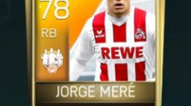 Jorge Meré 78 Fifa Mobile 18 TOTW March 2018 Week 3 Player
