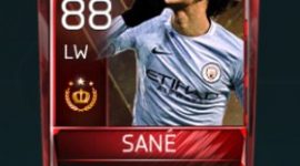 Leroy Sané 88 OVR Fifa Mobile 18 Tournament Player