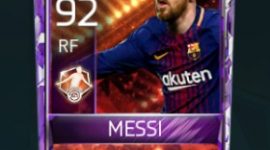 Lionel Messi 92 OVR Fifa Mobile 18 Man of The Match Player