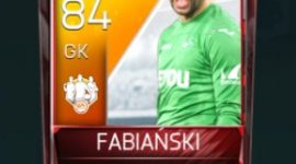 Łukasz Fabiański 84 OVR Fifa Mobile 18 TOTW March 2018 Week 2 Player