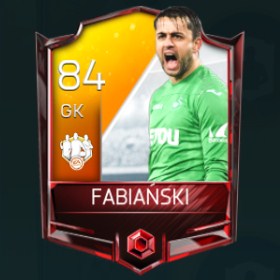 Łukasz Fabiański 84 OVR Fifa Mobile 18 TOTW March 2018 Week 2 Player