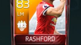 Marcus Rashford 83 OVR Fifa Mobile 18 TOTW March 2018 Week 2 Player