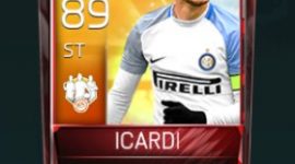 Mauro Icardi 89 OVR Fifa Mobile 18 TOTW March 2018 Week 3 Player