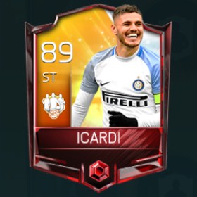 Mauro Icardi 89 OVR Fifa Mobile 18 TOTW March 2018 Week 3 Player