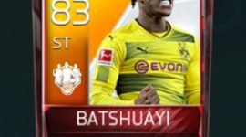 Michy Batshuayi 83 OVR Fifa Mobile 18 TOTW March 2018 Week 2 Player