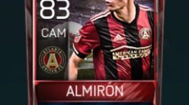 Miguel Almirón 83 OVR Fifa Mobile 18 Matchups Player